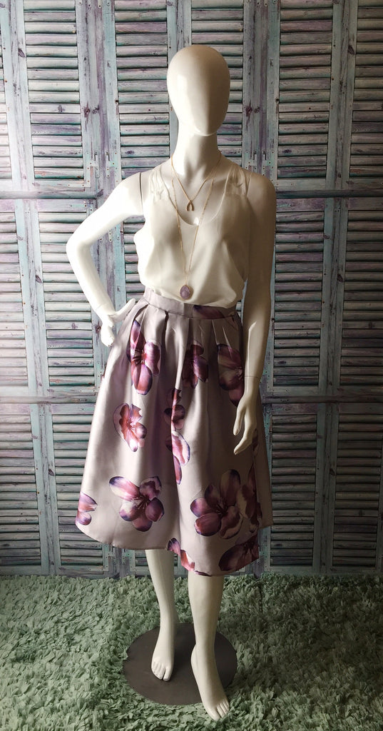 Some Like It Floral Skirt